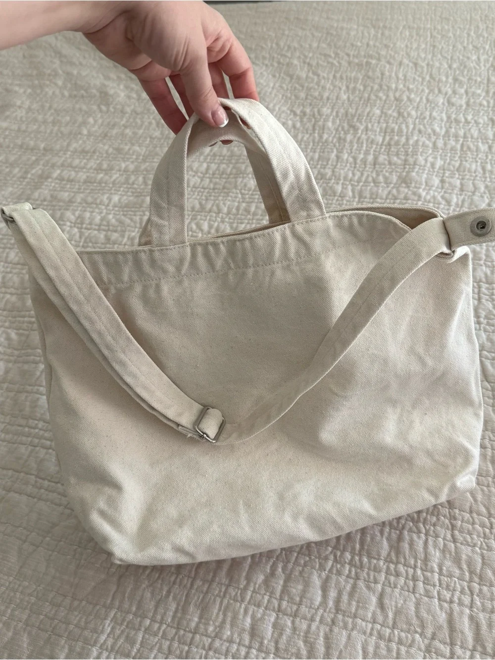 BAGGU natural canvas